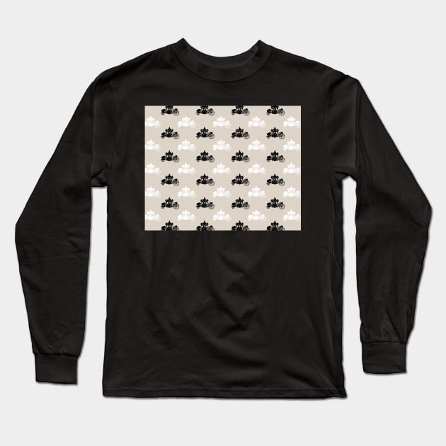 carriage pattern Long Sleeve T-Shirt by dreamtravel